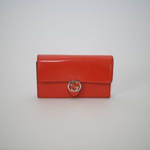 GUCCI Crossbody Dark Orange - Polished Calfskin